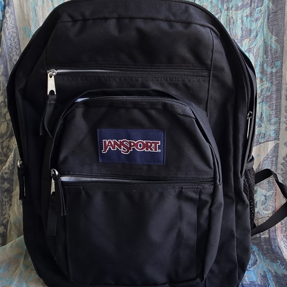 JanSport Big Student 17.5" Backpack - Black: Fits 15" Laptops, Water-Resistant P - Picture 3 of 15